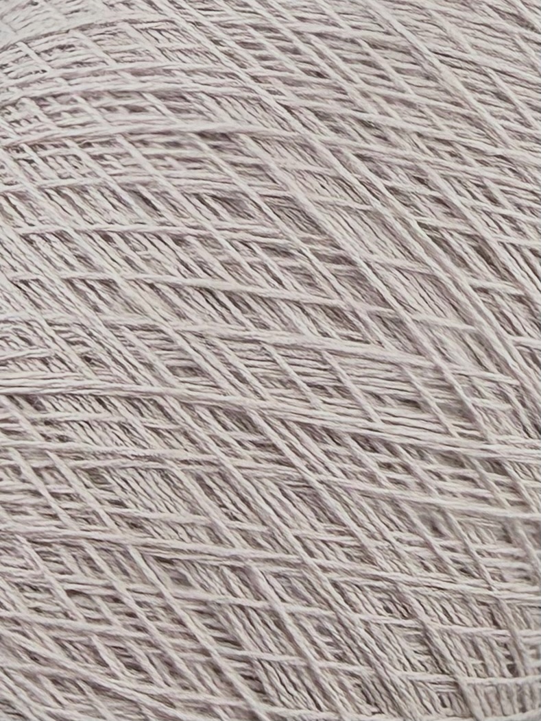 Loro Piana Lana Cash Nm 2/18 – Fil 90% Laine Mérinos 10% Cachemire col. Greige rosé photo 3